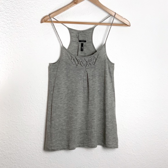 7 For All Mankind Tops - 7 For All Mankind Gray Cashmere Tank Top Sz S